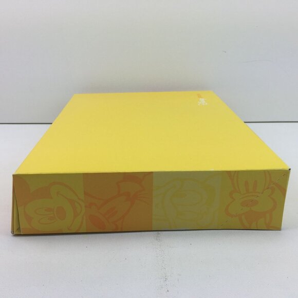 Vintage 90s Disney Store Mickey Pluto Donald Goofy Yellow Shopping Gift Box - Picture 8 of 10